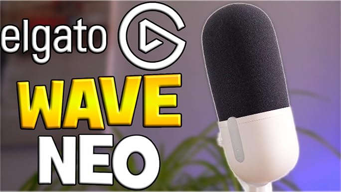 Amazon.com: Elgato Wave Neo – USB Condenser Microphone, Tap